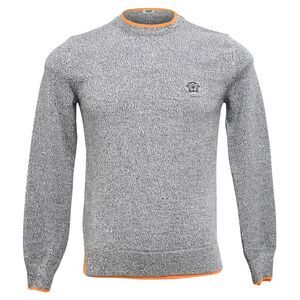 Kenzo Tiger Patch Sweater in Grey Wool